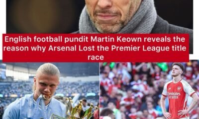 English football pundit Martin Keown reveals the reason why Arsenal Lost the Premier League title race