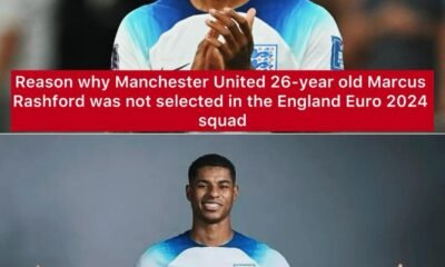 Reason why Manchester United 26-year old Marcus Rashford was not selected in the England Euro 2024 squad