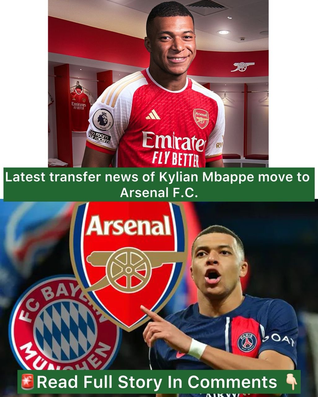 Latest transfer news of Kylian Mbappe move to Arsenal