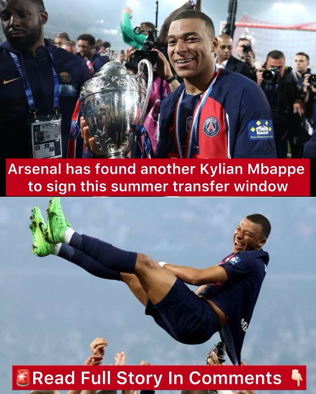 Arsenal has found another Kylian Mbappe to sign this summer transfer window