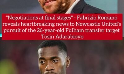 "Negotiations at final stages" - Fabrizio Romano reveals heartbreaking news to Newcastle United's pursuit of the 26-year-old Fulham transfer target Tosin Adarabioyo