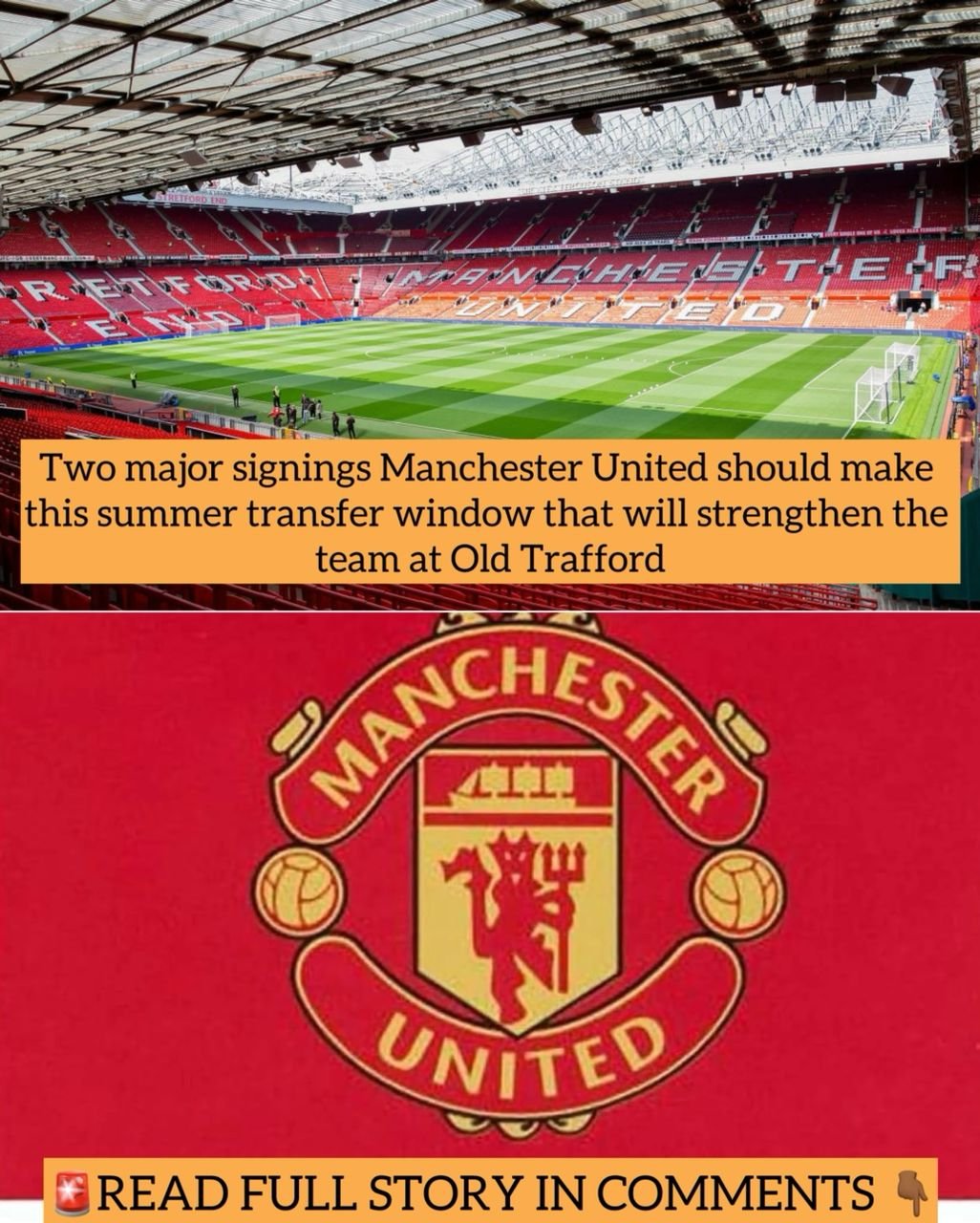 Two major signings Manchester United should make this summer transfer window that will strengthen the team at Old trafford