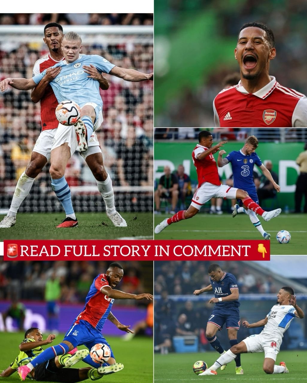 Arsenal 23-year-old defender William Saliba reveals why he made that comment - "I am among the top three (3) Premier League defenders in the world"