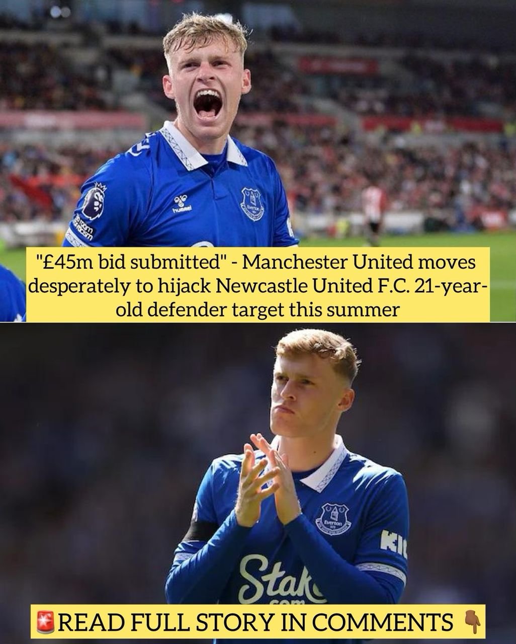 "£45m bid submitted" - Manchester United moves desperately to hijack Newcastle United F.C. 21-year-old defender target this summer