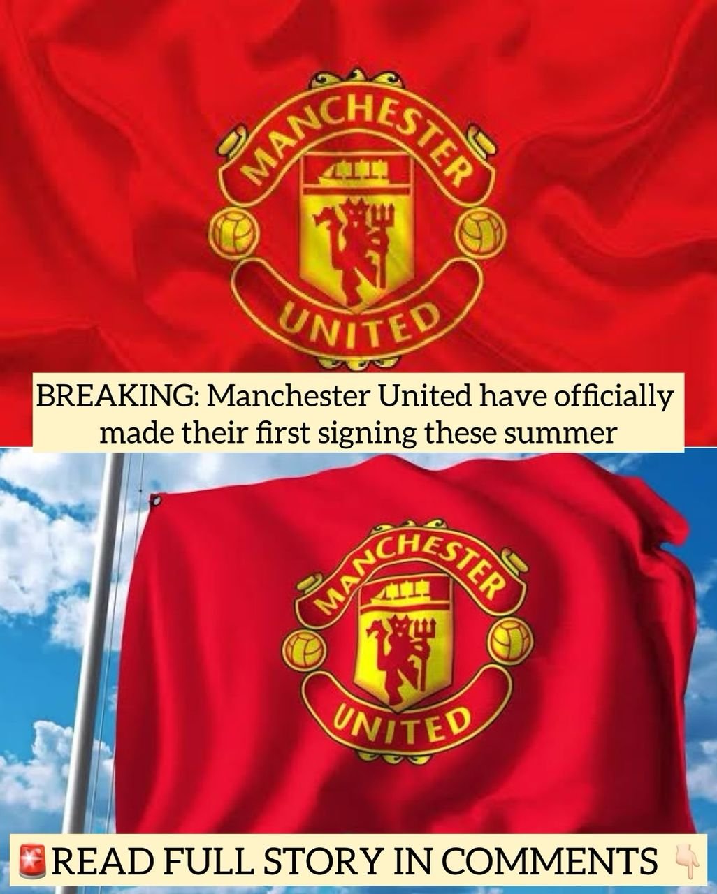 BREAKING: Manchester United have officially made their first signing these summer
