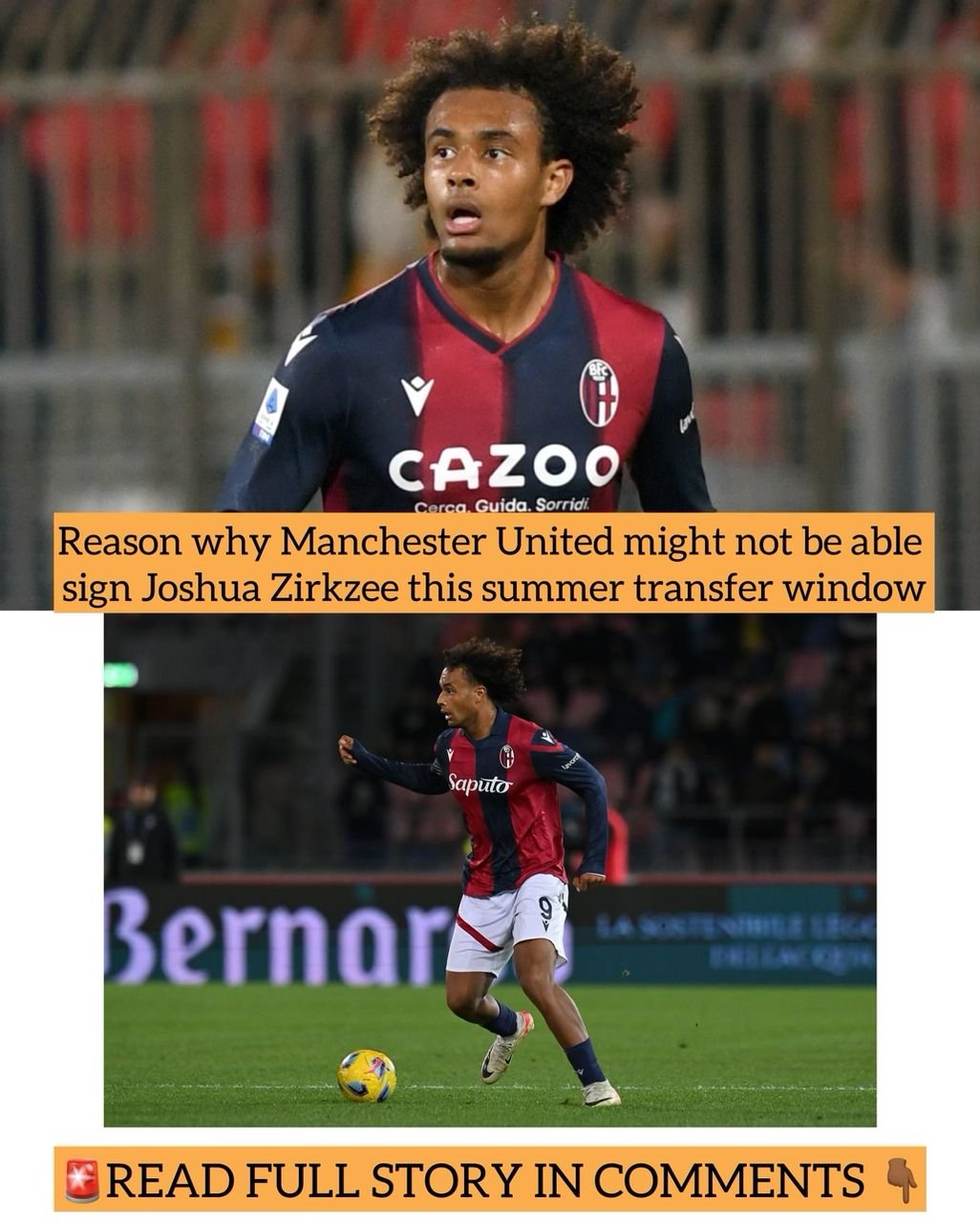 Reason why Manchester United might not be able sign Joshua Zirkzee this summer transfer window