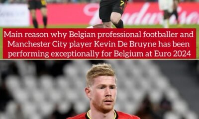 Main reason why Belgian professional footballer and Manchester City player Kevin De Bruyne has been performing exceptionally for Belgium at Euro 2024