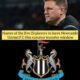 Names of the five (5) players to leave Newcastle United F.C this summer transfer window