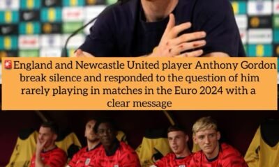 England and Newcastle United player Anthony Gordon break silence and responded to the question of him rarely playing in matches in the Euro 2024 with a clear message
