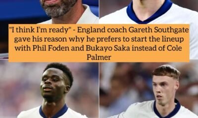 "I think I’m ready" - England coach Gareth Southgate gave his reason why he prefers to start the lineup with Phil Foden and Bukayo Saka instead of Cole Palmer