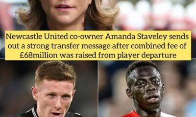 Newcastle United co-owner Amanda Staveley sends out a strong transfer message after combined fee of £68million was raised from player departure