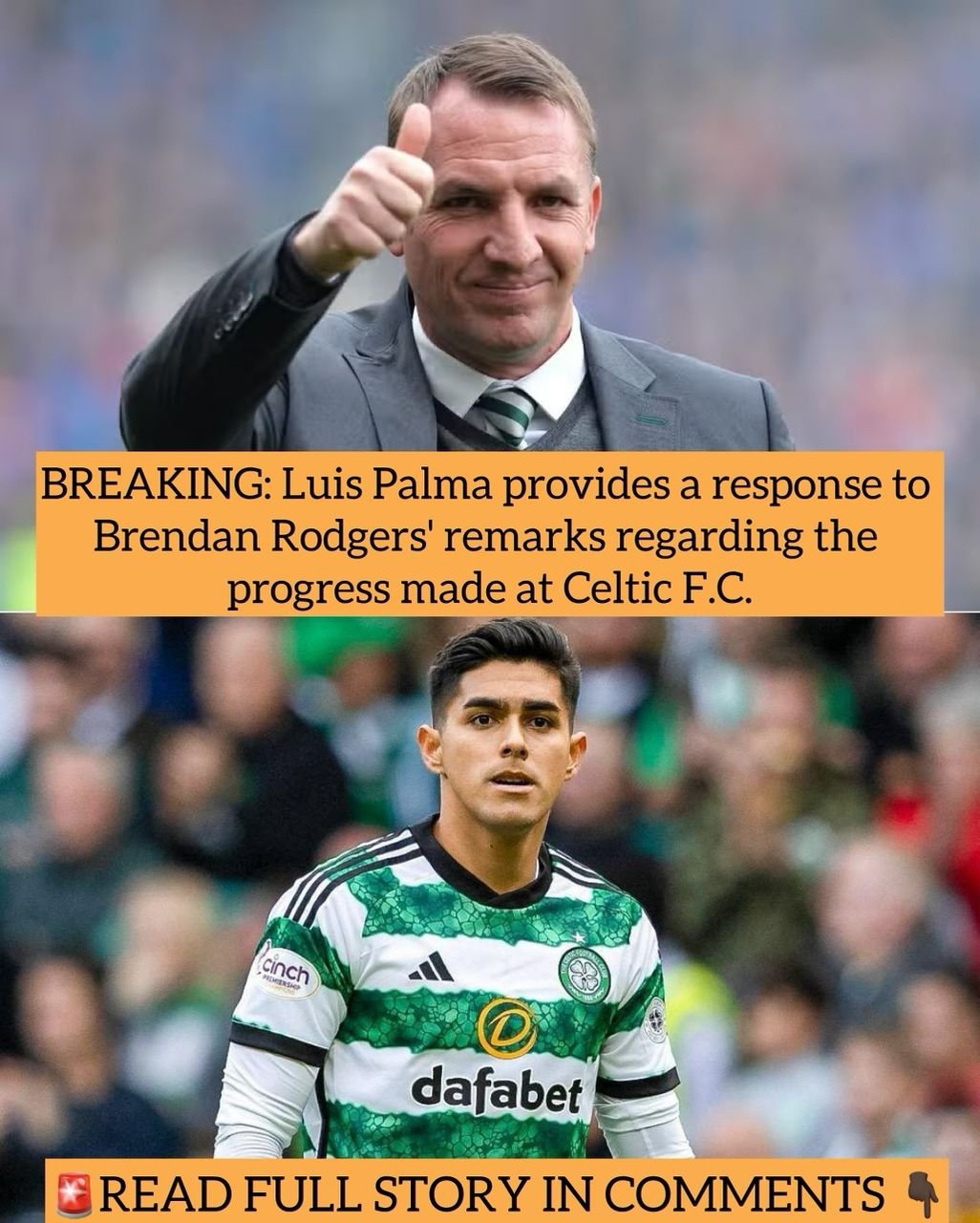 BREAKING: Luis Palma provides a response to Brendan Rodgers' remarks regarding the progress made at Celtic F.C.