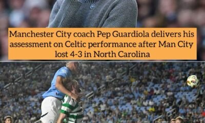 Manchester City coach Pep Guardiola delivers his assessment on Celtic performance after Man City lost 4-3 in North Carolina
