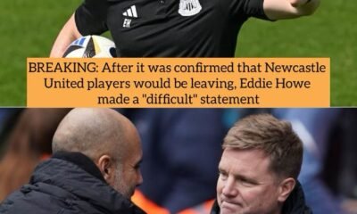 BREAKING: After it was confirmed that Newcastle United players would be leaving, Eddie Howe made a "difficult" statement