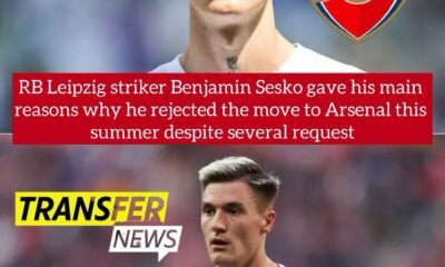 RB Leipzig striker Benjamin Sesko gave his main reasons why he rejected the move to Arsenal this summer despite several request