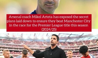 Arsenal coach Mikel Arteta has exposed the secret plans laid down to ensure they beat Manchester City in the race for the Premier League title this season (2024/25)