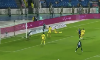 Watch: how Cristiano Ronaldo scored his first goal of the season against Al Taawoun in the Saudi Arabian Super Cup