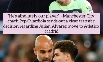 "He's absolutely our player" - Manchester City coach Pep Guardiola sends out a clear transfer decision regarding Julian Alvarez move to Atletico Madrid