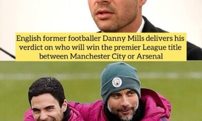 English former footballer Danny Mills delivers his verdict on who will win the premier League title between Manchester City or Arsenal