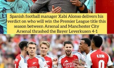 Spanish football manager Xabi Alonso delivers his verdict on who will win the Premier League title this season between Arsenal and Manchester City Arsenal thrashed the Bayer Leverkusen 4-1