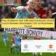 Four (4) players that will miss Community Shield match between Manchester City vs Manchester United