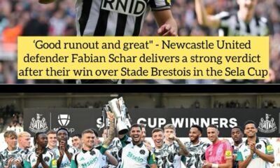 ‘Good runout and great." - Newcastle United defender Fabian Schar delivers a strong verdict after their win over Stade Brestois in the Sela Cup