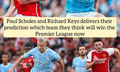 Pundit Paul Scholes and Richard Keys delivers their prediction which team they thinks will win the Premier League now