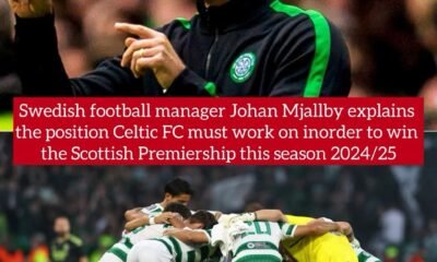 Swedish football manager Johan Mjallby explains the position Celtic FC must work on inorder to win the Scottish Premiership this season 2024/25