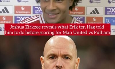 Joshua Zirkzee reveals the hidden conversation he had with Erik ten Hag before scoring for Manchester United vs Fulham