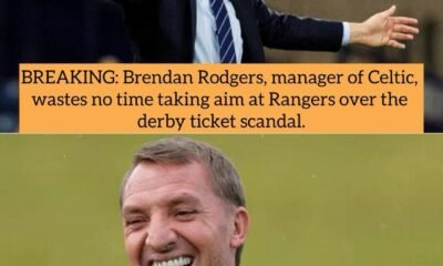 BREAKING: Brendan Rodgers, manager of Celtic, wastes no time taking aim at Rangers over the derby ticket scandal.