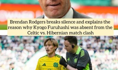 Brendan Rodgers breaks silence and explains the reason why Kyogo Furuhashi was absent from the Celtic vs. Hibernian match clash