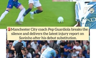 Manchester City coach Pep Guardiola breaks the silence and delivers the latest injury report on Savinho after his debut substitution