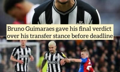 Bruno Guimaraes gave his final verdict over his transfer stance before deadline