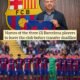 Names of the three (3) Barcelona players to leave the club before transfer deadline