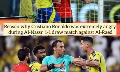 Reason why Cristiano Ronaldo was extremely angry with during Al-Nassr 1-1 draw match against Al-Raed