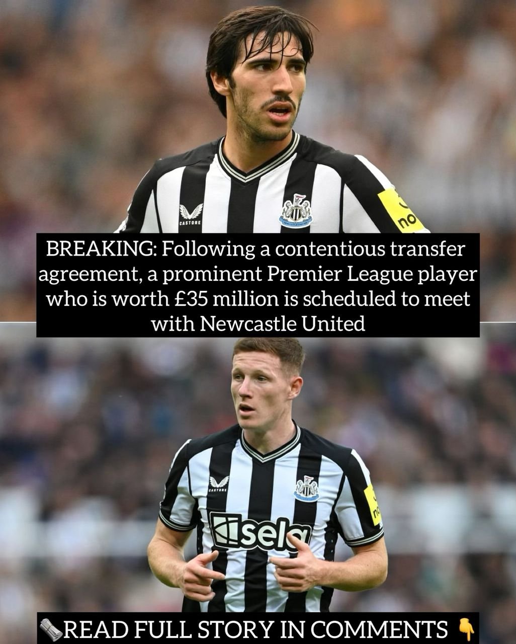 BREAKING: Following a contentious transfer agreement, a prominent Premier League player who is worth £35 million is scheduled to meet with Newcastle United