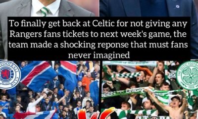 To finally get back at Celtic for not giving any Rangers fans tickets to next week's game, the team made a shocking reponse that must fans never imagined