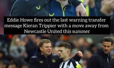 Eddie Howe fires out the last warning transfer message Kieran Trippier with a move away from Newcastle United this summer