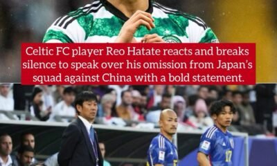 Celtic FC player Reo Hatate reacts and breaks silence to speak over his omission from Japan’s squad against China with a bold statement