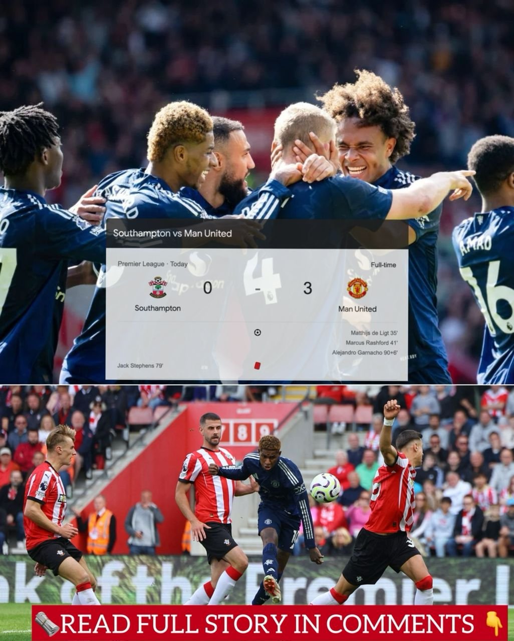 Player Ratings: Manchester United vs Southampton (3-0)