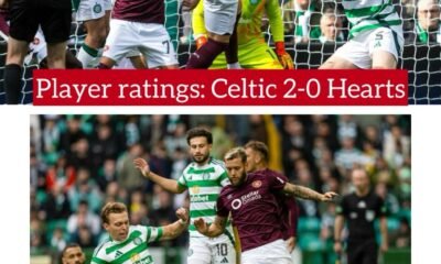 Player ratings: Celtic 2-0 Hearts