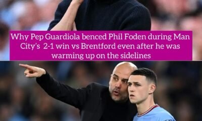 Why Pep Guardiola benced Phil Foden during Man City’s 2-1 win vs Brentford even after he was warming up on the sidelines