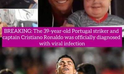 BREAKING: The 39-year-old Portugal striker and captain Cristiano Ronaldo was officially diagnosed with viral infection