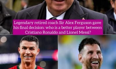 Legendary retired coach Sir Alex Ferguson gave his final decision: who is a better player between Cristiano Ronaldo and Lionel Messi? 