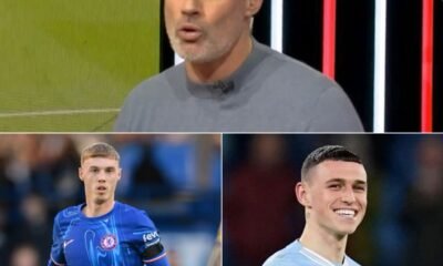 English football pundit Jamie Carragher gave his verdict on who should be in the starting lineup between Phil Foden or Cole Palmer for England