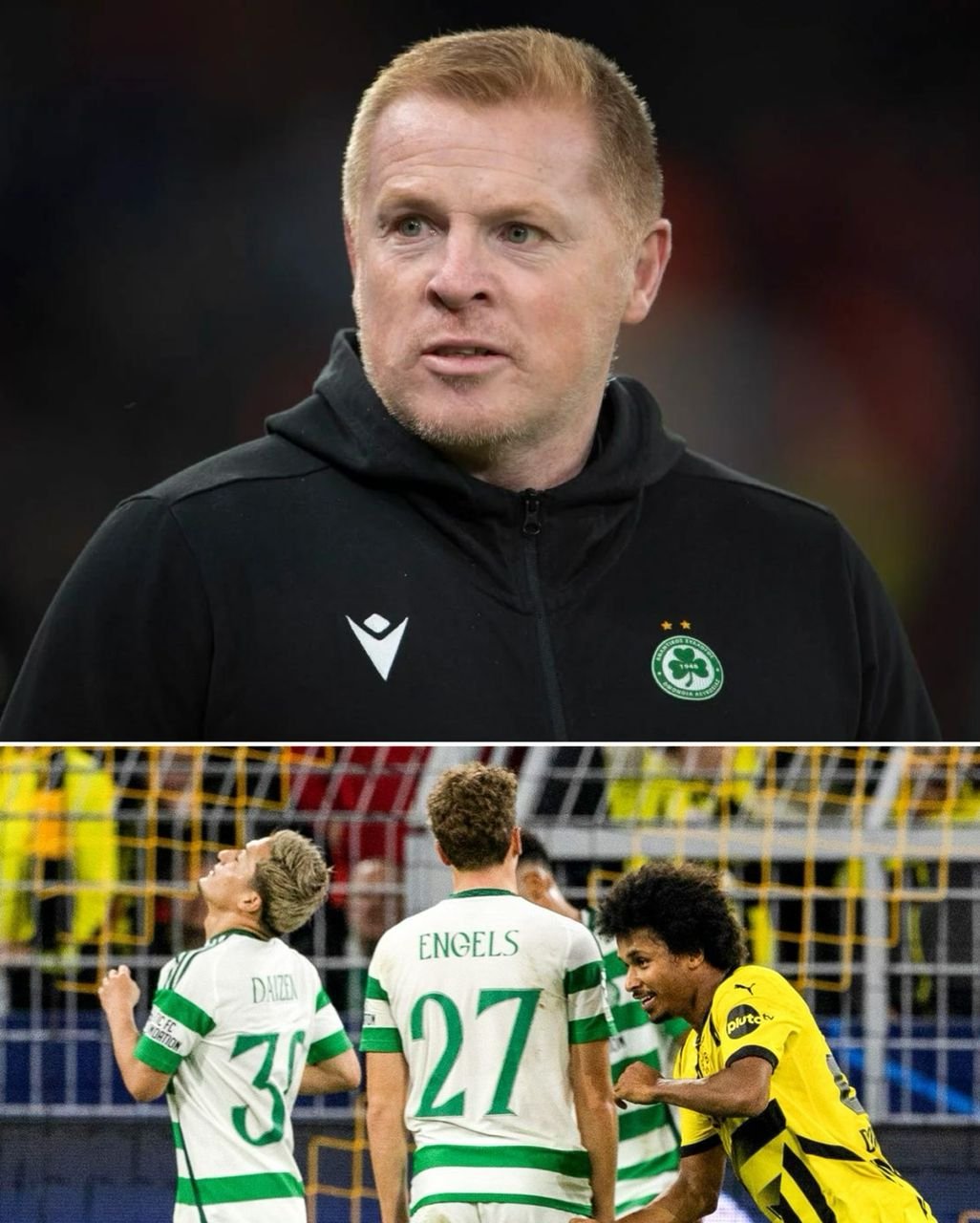 Irish football manager Neil Lennon explains the feelings of what Every Celtic Fan is thinking After Borussia Dortmund thrashed Celtic FC (7-1)