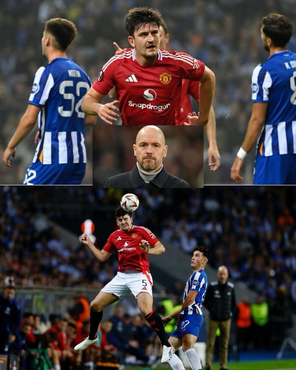 Manchester United defender Harry Maguire gives his verdict over Erik ten Hag's performance as coach at Manchester United after their draw match against Porto