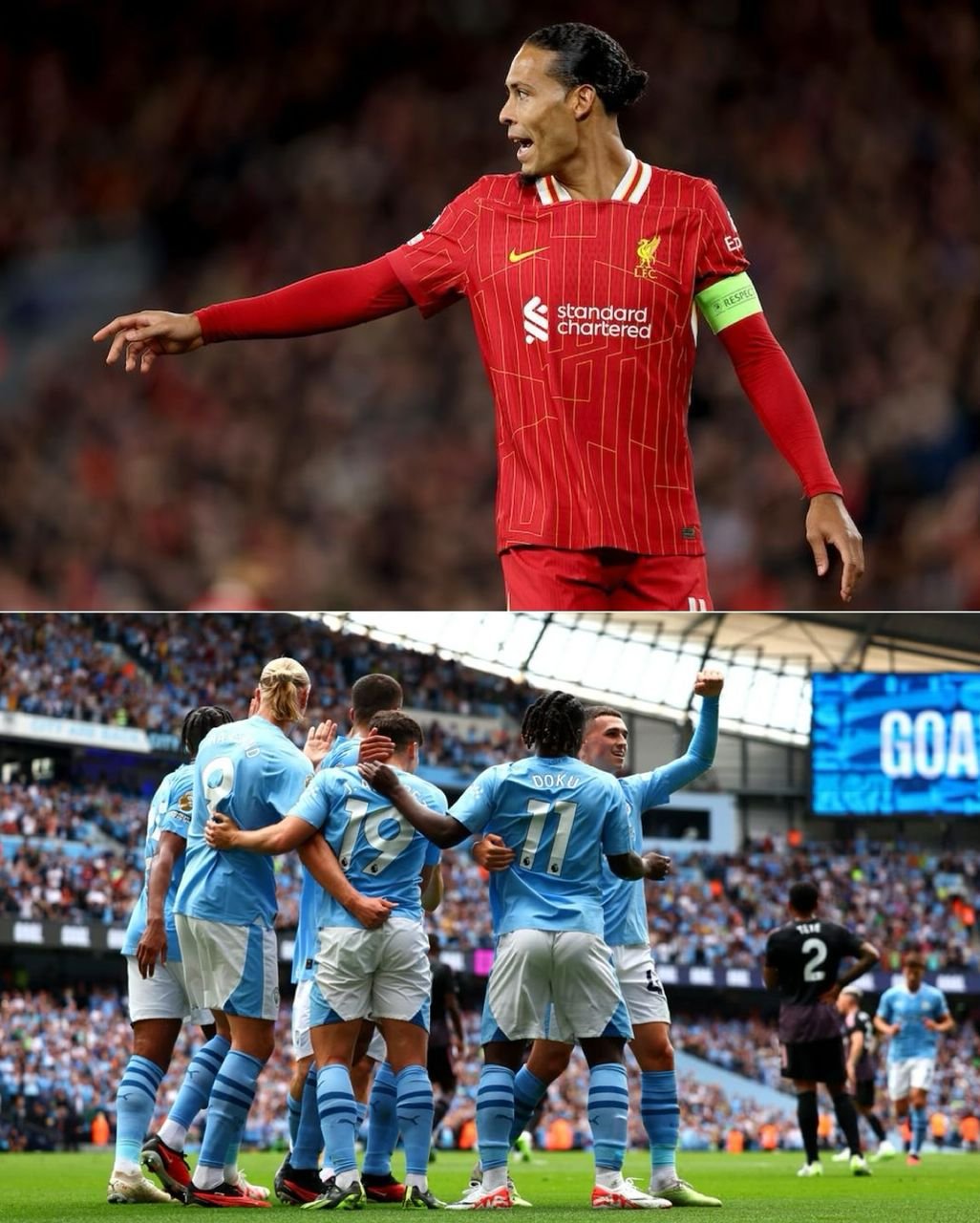 Virgil van Dijk reveals the name of his best friend who is a Manchester City player