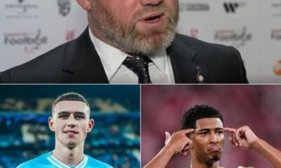 Ex-Manchester United player Wayne Rooney gave his verdict on who is a better footballer between Manchester City’s midfielder Phil Foden and Jude Bellingham