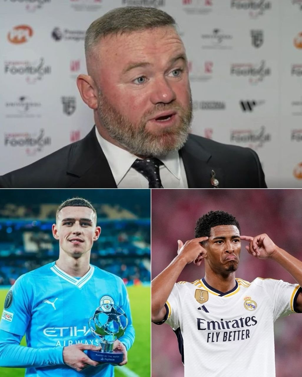 Ex-Manchester United player Wayne Rooney gave his verdict on who is a better footballer between Manchester City’s midfielder Phil Foden and Jude Bellingham